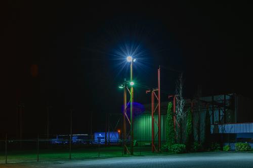 lichtmast bedrijventerrein lemelerveld